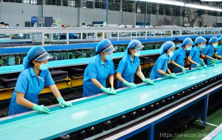 애덤 스미스 국부론 - **A Vibrant Vietnamese Market Scene Illustrating the Invisible Hand**
    A wide-angle, highly detai...
